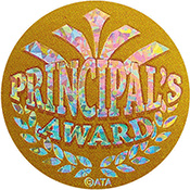 Principal's Gold Stickers